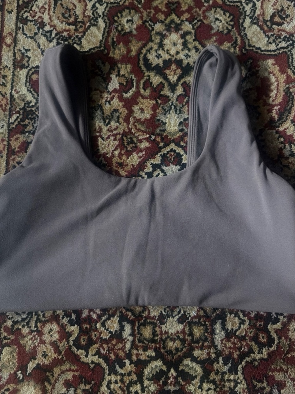 BuffBunny Scoop Neck Bralette in brown